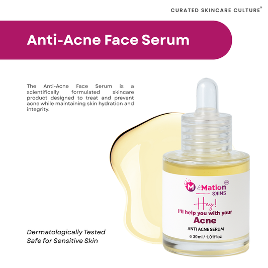 Anti Acne Serum (30 ml) | Willow Bark, Magnolia Bark, Succinic Acid