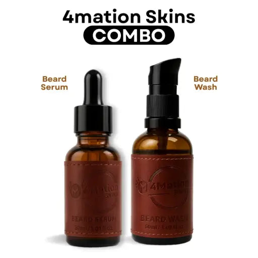 Beard Serum & Beard Wash | Combo
