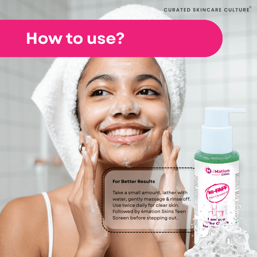 Teen Face Wash for Pimples & Oily Skin | Neem Acne Cleanser