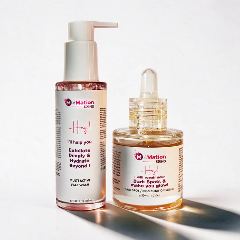 Dark Spot Serum & Multi-Active Facewash Combo Kit