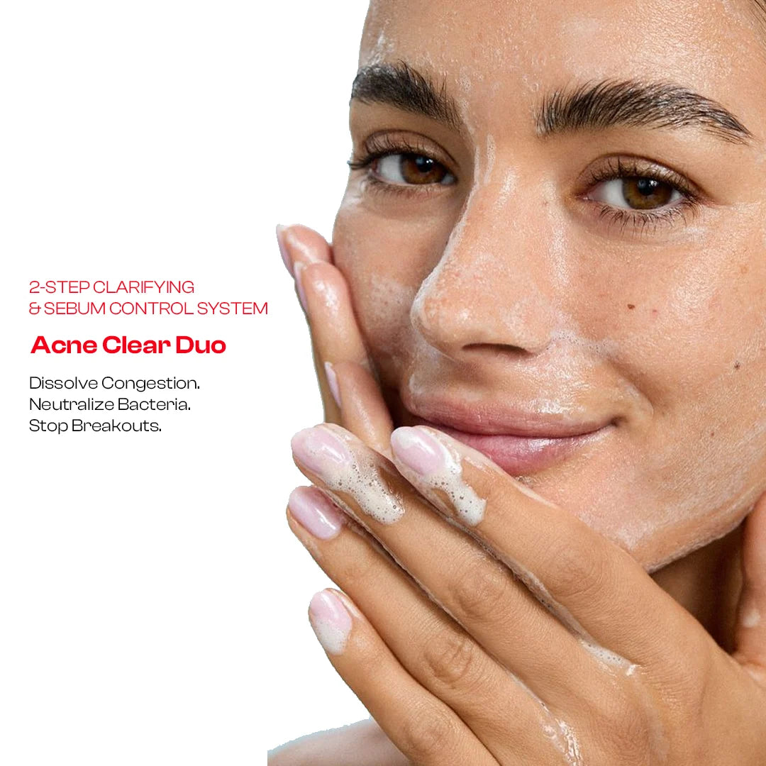Acne Care Routine Kit | Face Wash + Anti-Acne Serum
