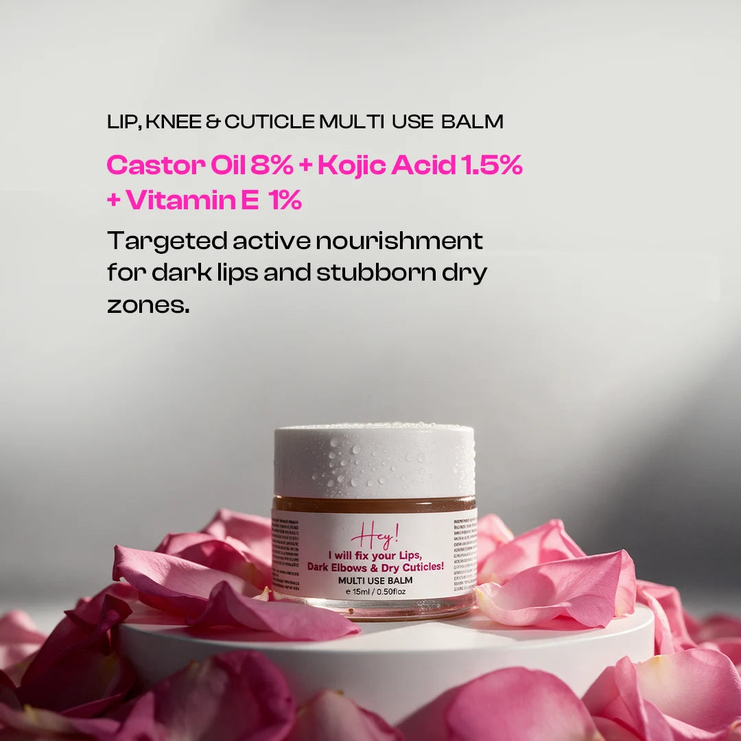 Multi-Use Balm for Dark Lips & Dry Skin | Kojic Acid Balm