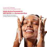 Multi-Active Facewash & De Tan Mineral Sunscreen Combo Kit
