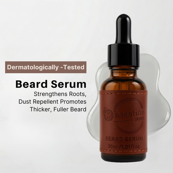 Lightweight Beard Serum for Men | Beard Frizz & Flake Care