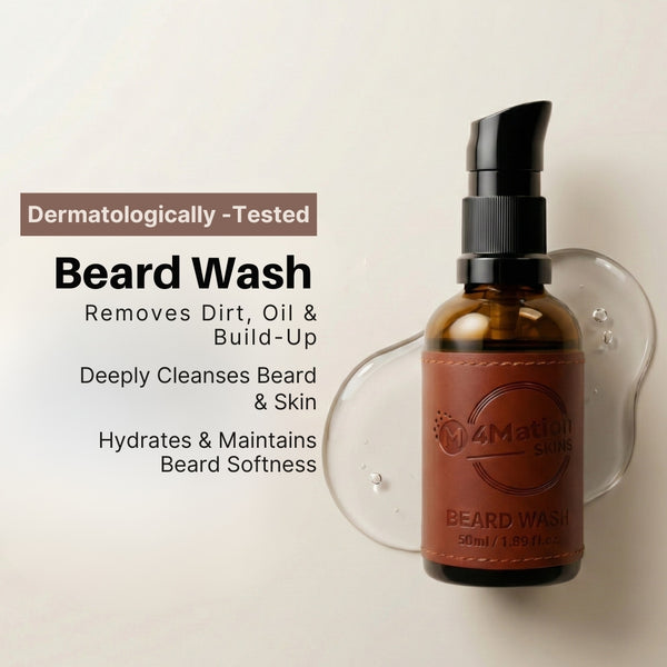 Beard Wash for Men | Tea Tree & Fenugreek Cleanser