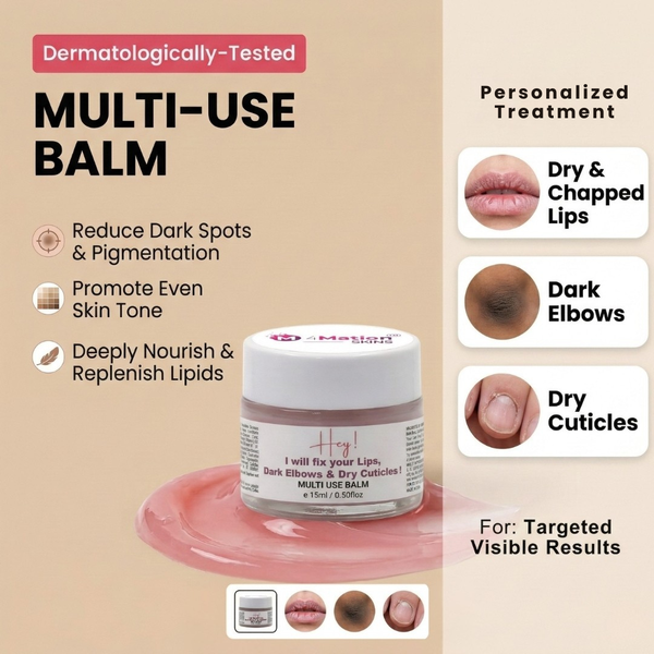 Multi-Use Balm (15 ml) | Kojic Acid, Licorice Oil & Grape Seed Oil