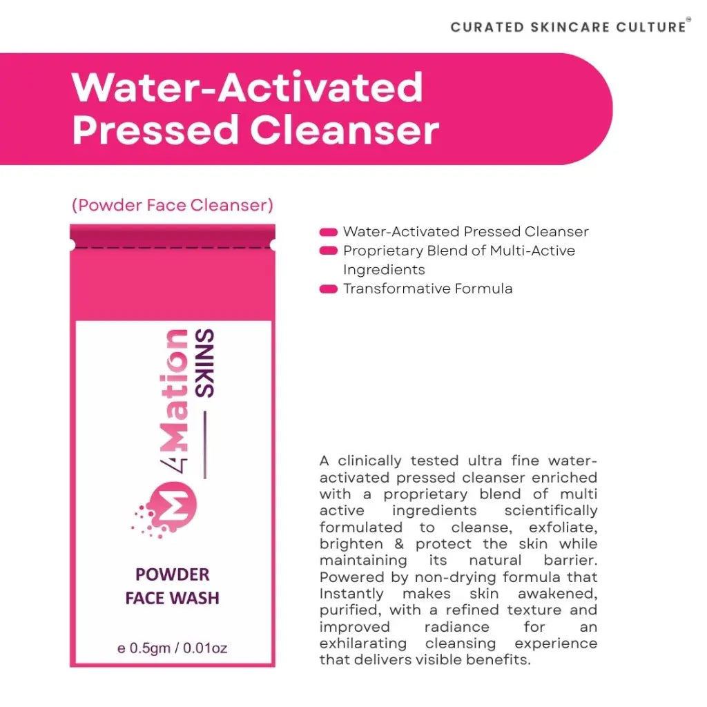 Powder Face Wash for Sensitive Skin | Gentle Daily Cleansing