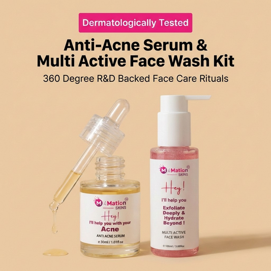 Anti Acne Serum & Multi Active Facewash | Combo