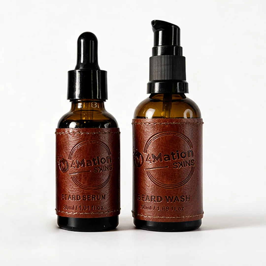 Beard Oil & Beard Wash Grooming Kit | Men's Gift Set