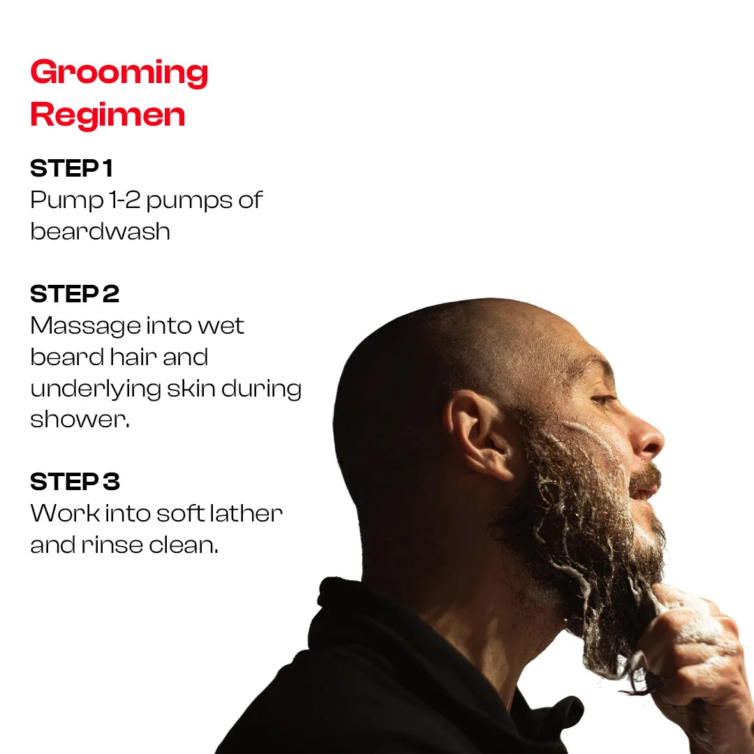Hydrating Beard Cleanser for Men with Tea Tree Extracts