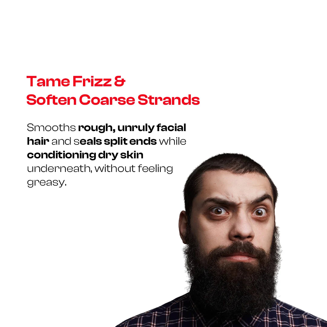 Frizz Control Beard Conditioning Serum with Vitamin E