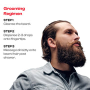 Frizz Control Beard Conditioning Serum with Vitamin E