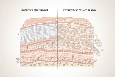 Dead Skin Cell Build-Up