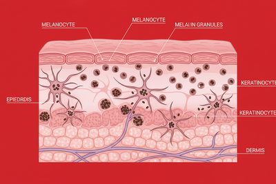Excess Melanin Production