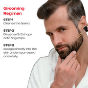 Beard Flake & Follicle Growth Serum for Men