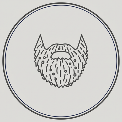 Rough, Dull Beard Texture