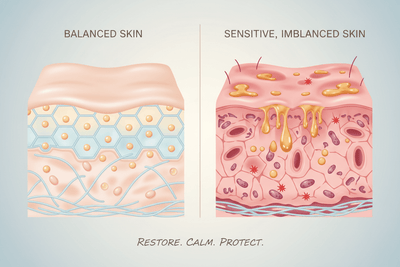 Sebum Imbalance & Skin Sensitivity