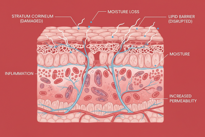 Weak Skin Barrier